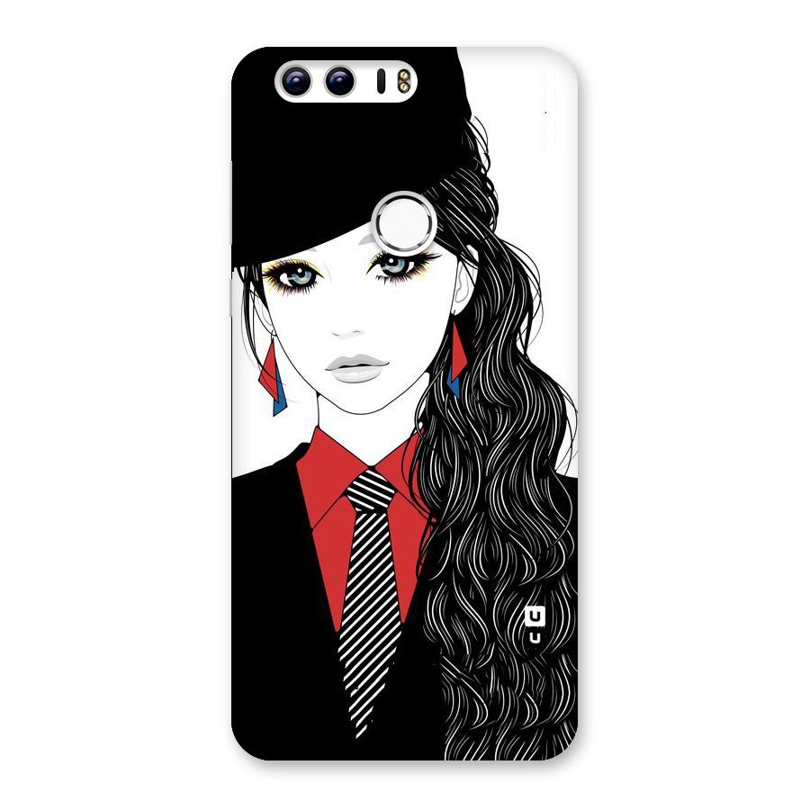 Girl Tie Back Case for Honor 8