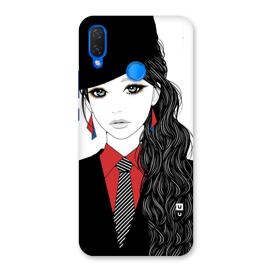 Girl Tie Back Case for Huawei P Smart+