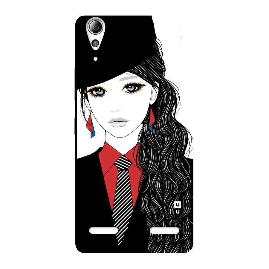 Girl Tie Back Case for Lenovo A6000