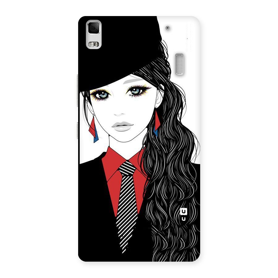 Girl Tie Back Case for Lenovo A7000