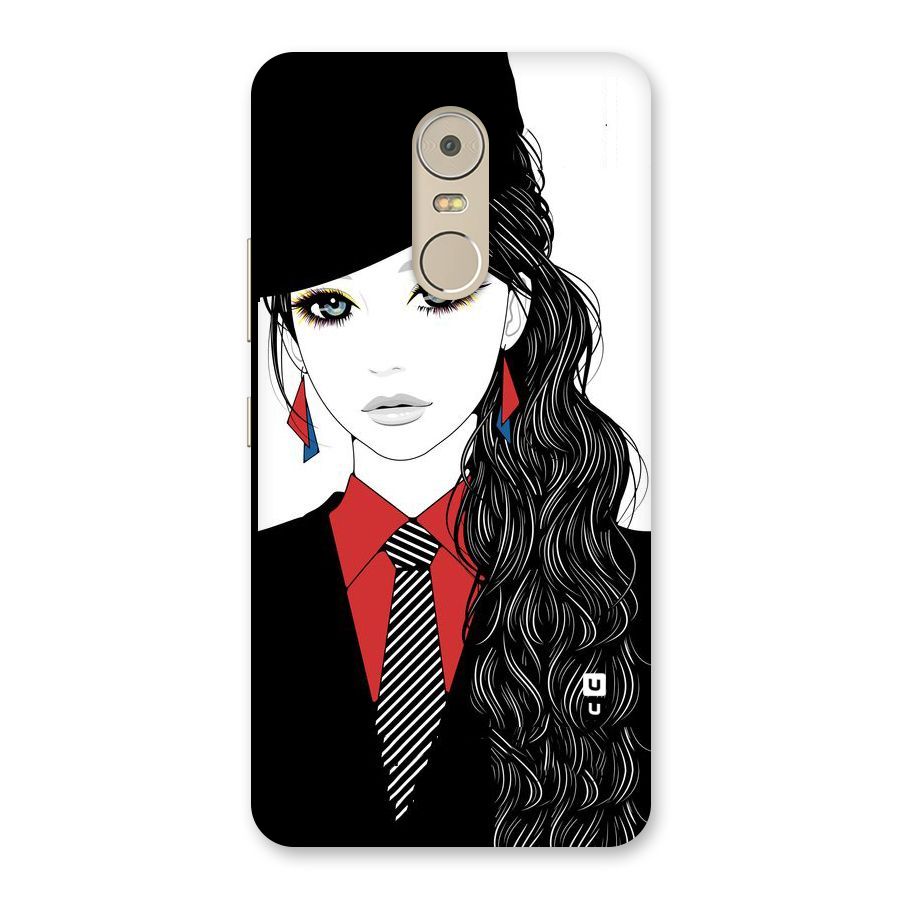 Girl Tie Back Case for Lenovo K6 Note