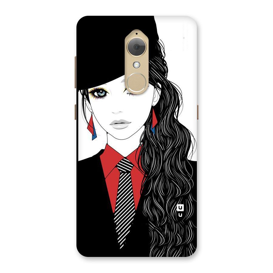 Girl Tie Back Case for Lenovo K8