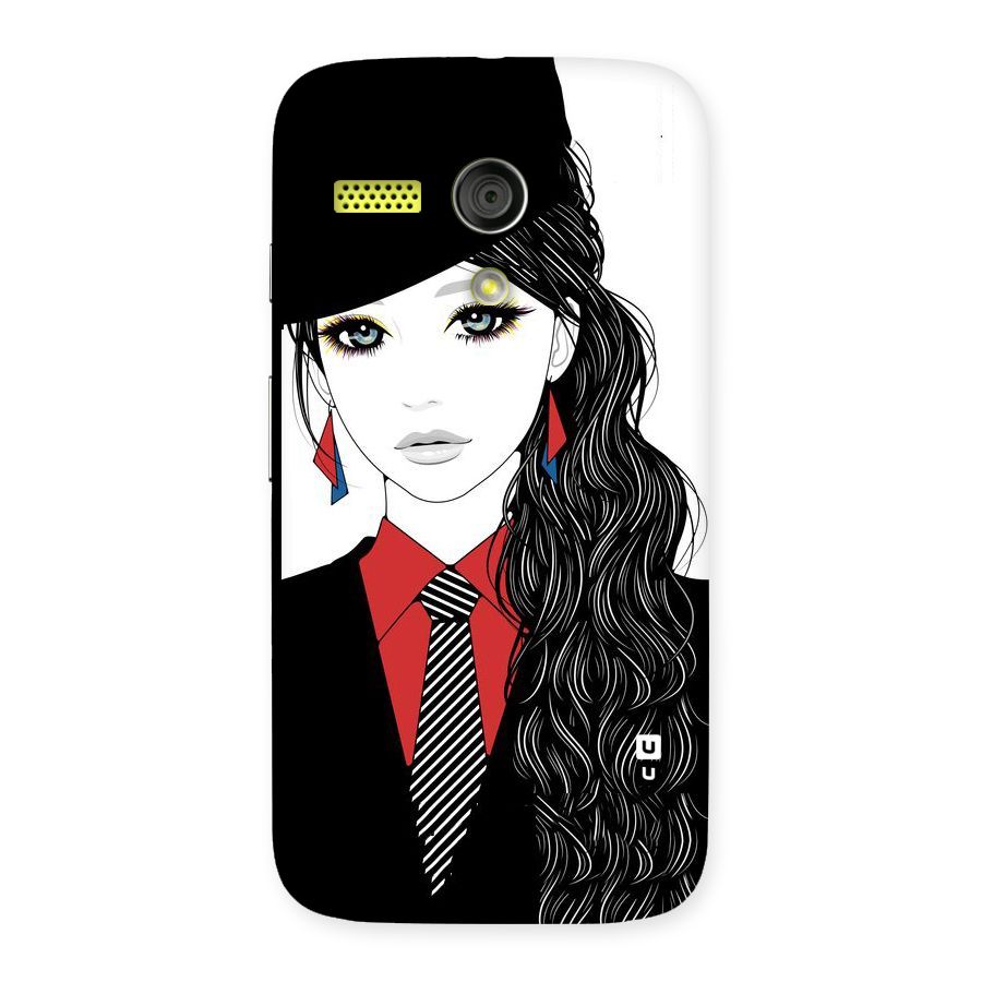 Girl Tie Back Case for Moto G