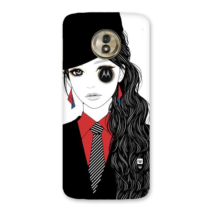 Girl Tie Back Case for Moto G6 Play