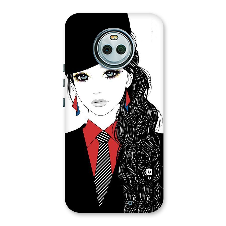 Girl Tie Back Case for Moto X4