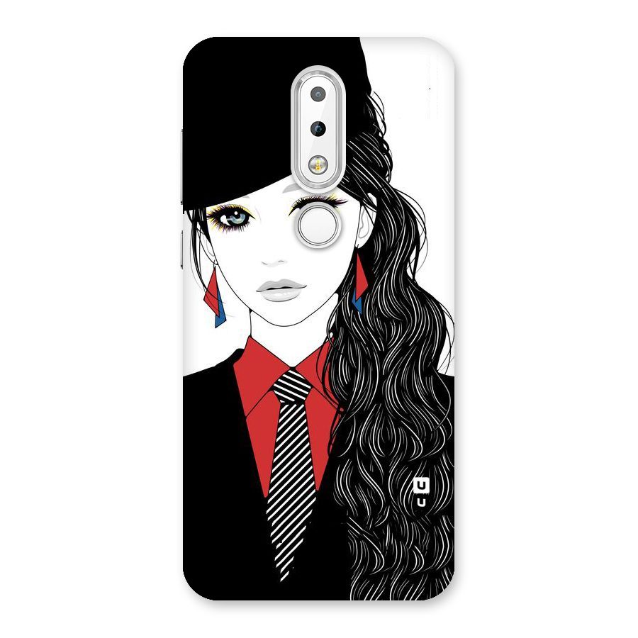 Girl Tie Back Case for Nokia 6.1 Plus