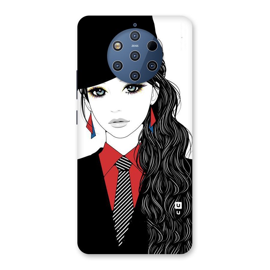 Girl Tie Back Case for Nokia 9 PureView