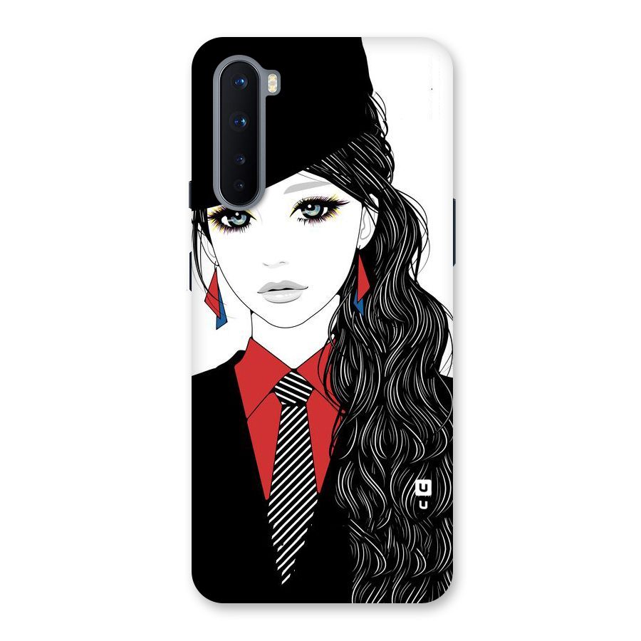 Girl Tie Back Case for OnePlus Nord