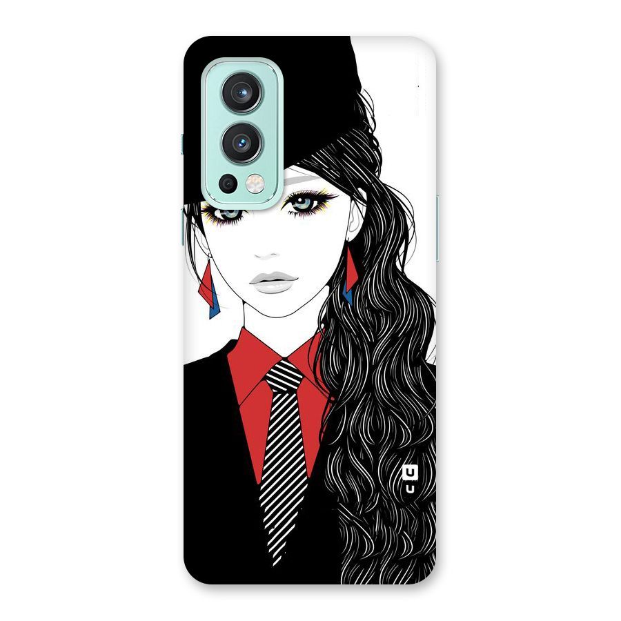 Girl Tie Back Case for OnePlus Nord 2 5G