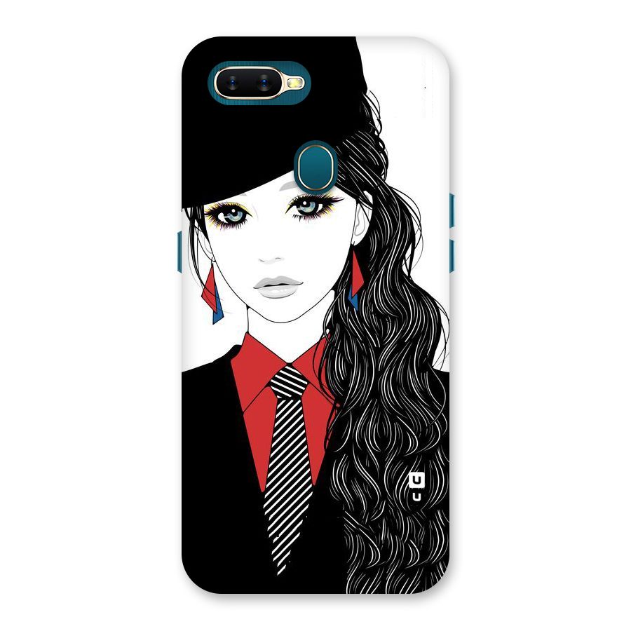 Girl Tie Back Case for Oppo A11k