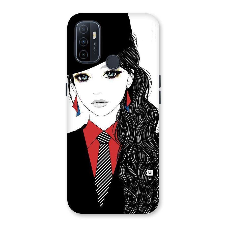 Girl Tie Back Case for Oppo A32