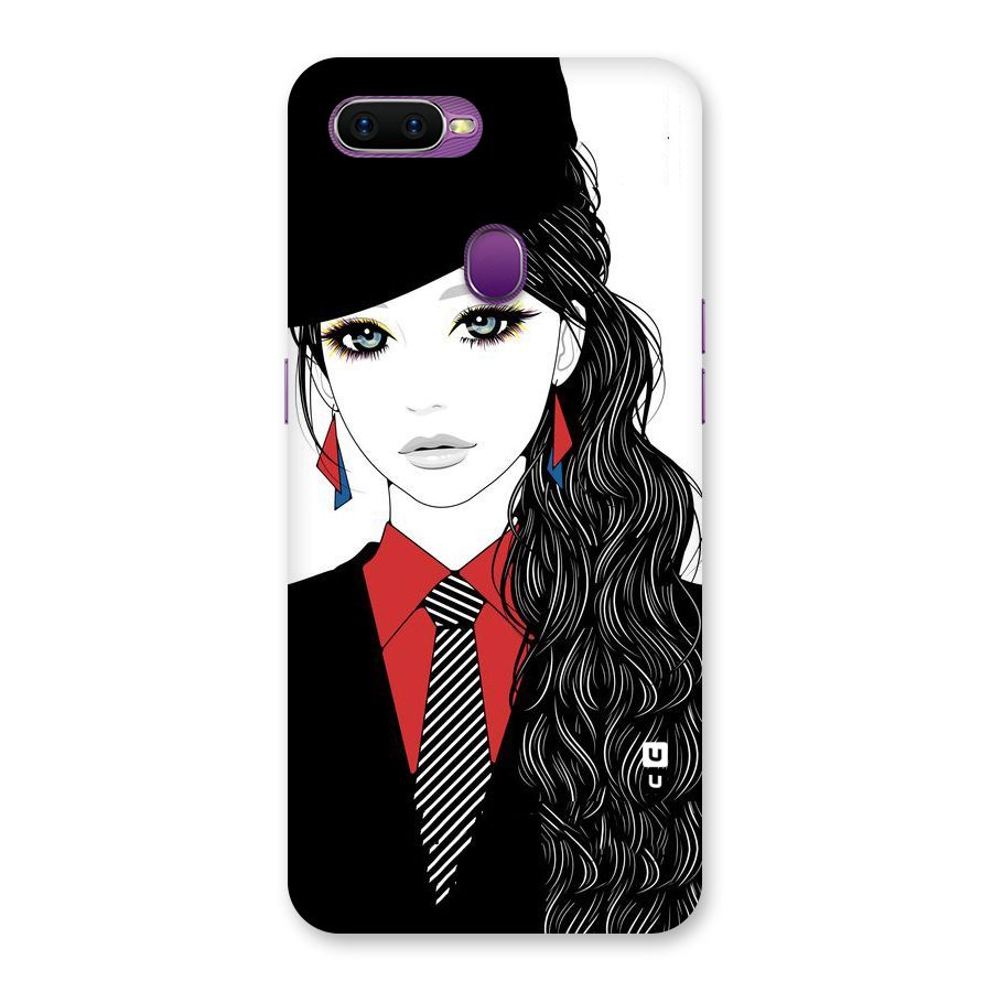 Girl Tie Back Case for Oppo F9