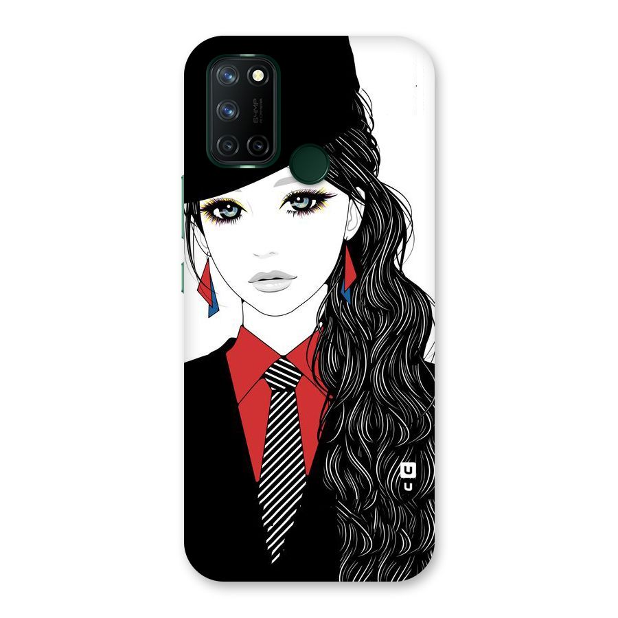 Girl Tie Back Case for Realme 7i