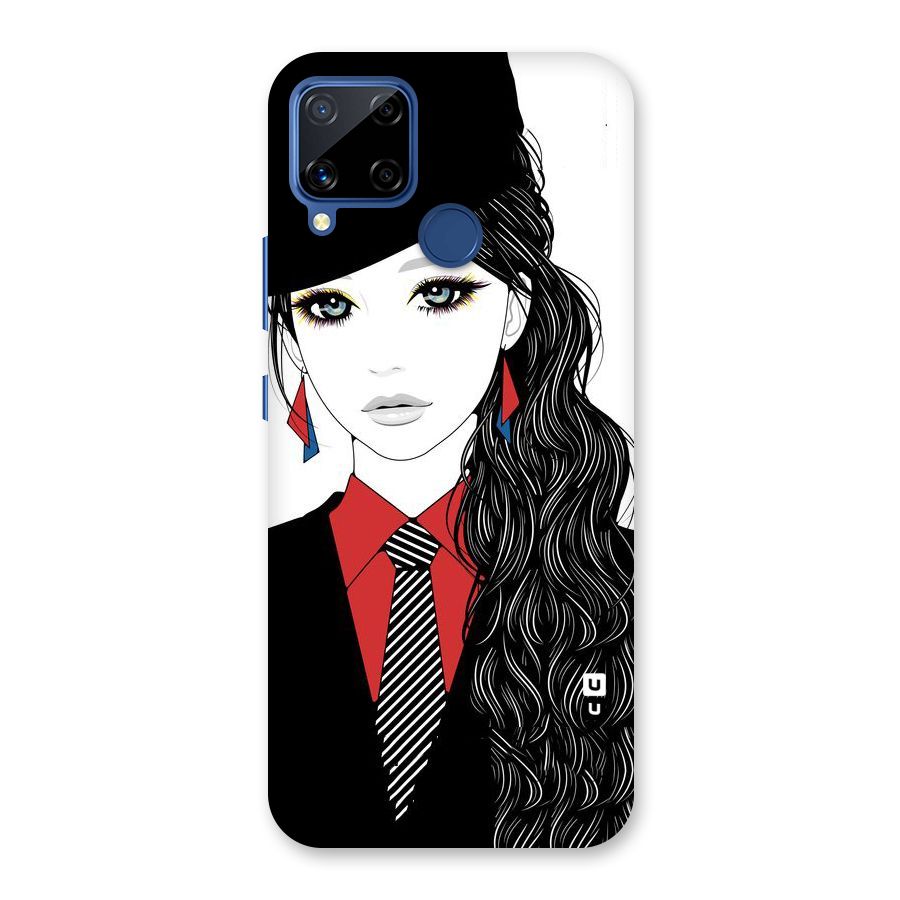 Girl Tie Back Case for Realme C15