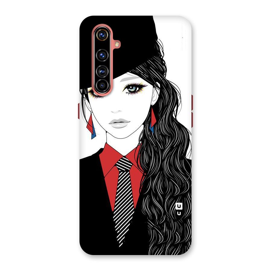 Girl Tie Back Case for Realme X50 Pro