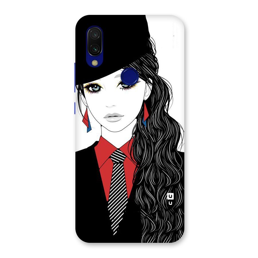 Girl Tie Back Case for Redmi 7
