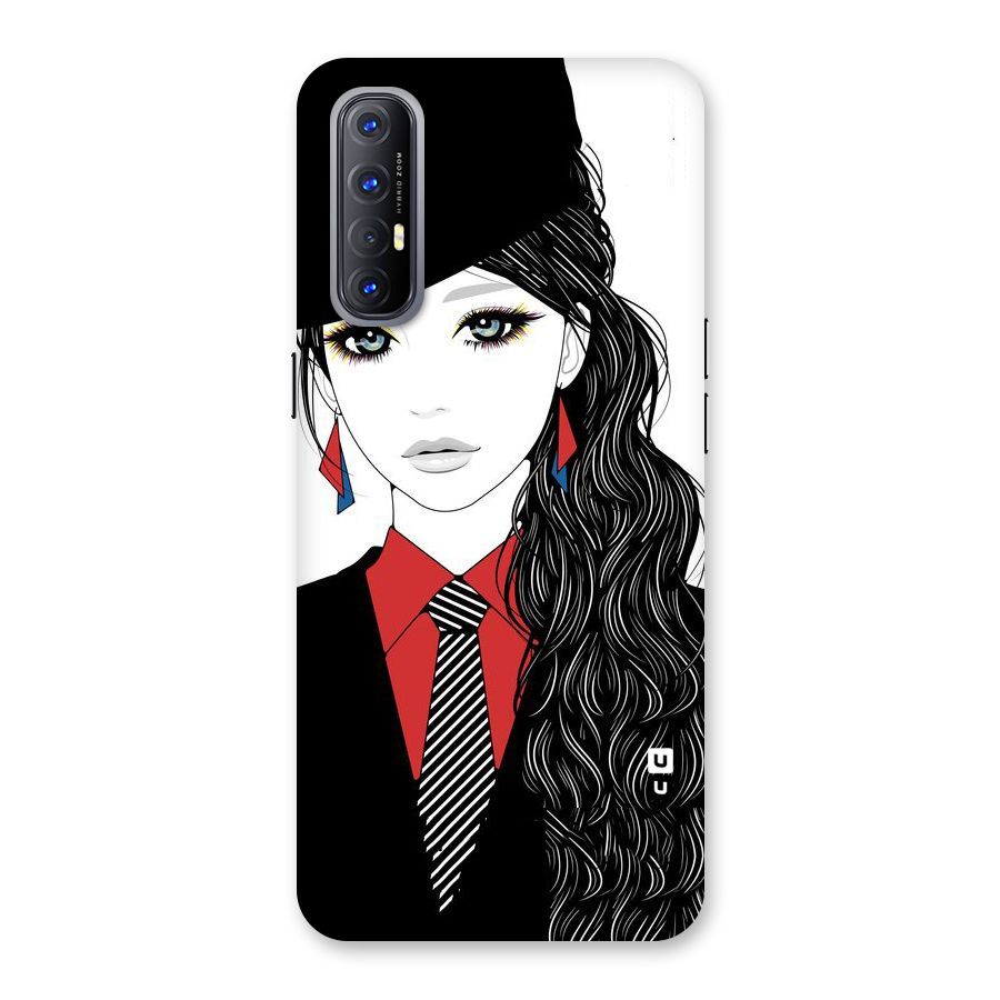 Girl Tie Back Case for Reno3 Pro