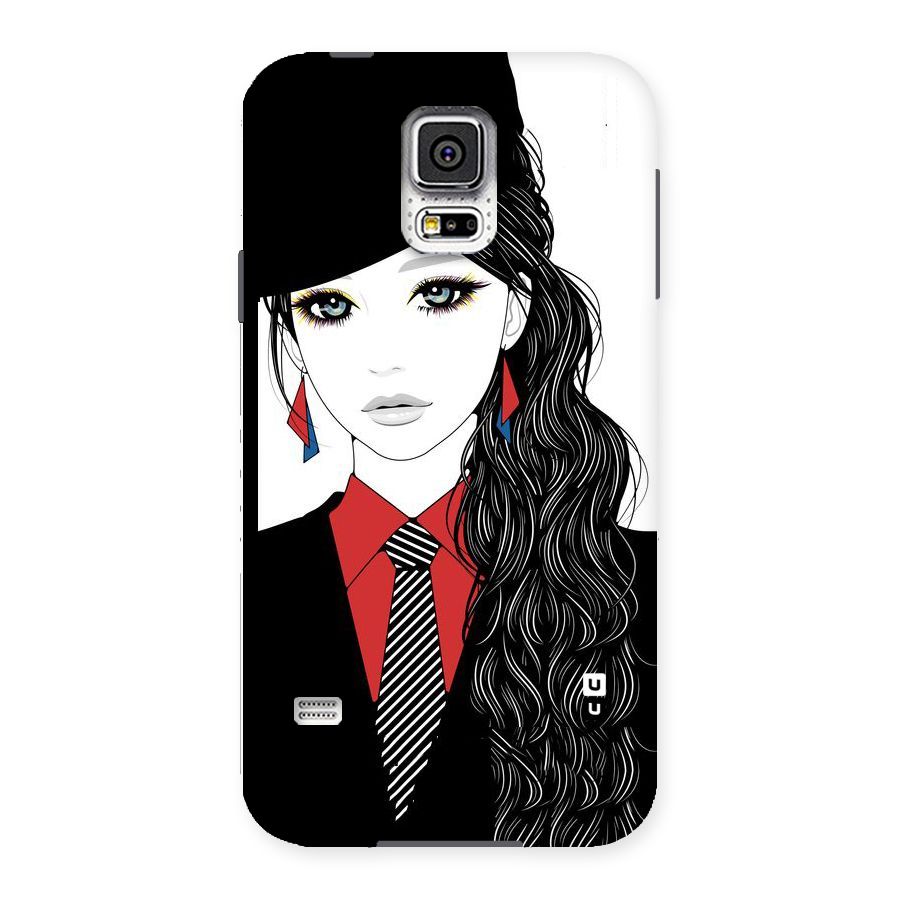 Girl Tie Back Case for Samsung Galaxy S5