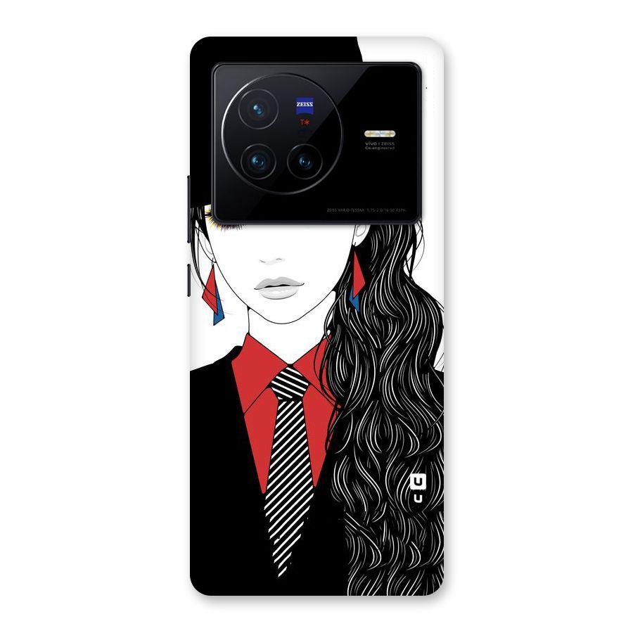 Girl Tie Back Case for Vivo X80