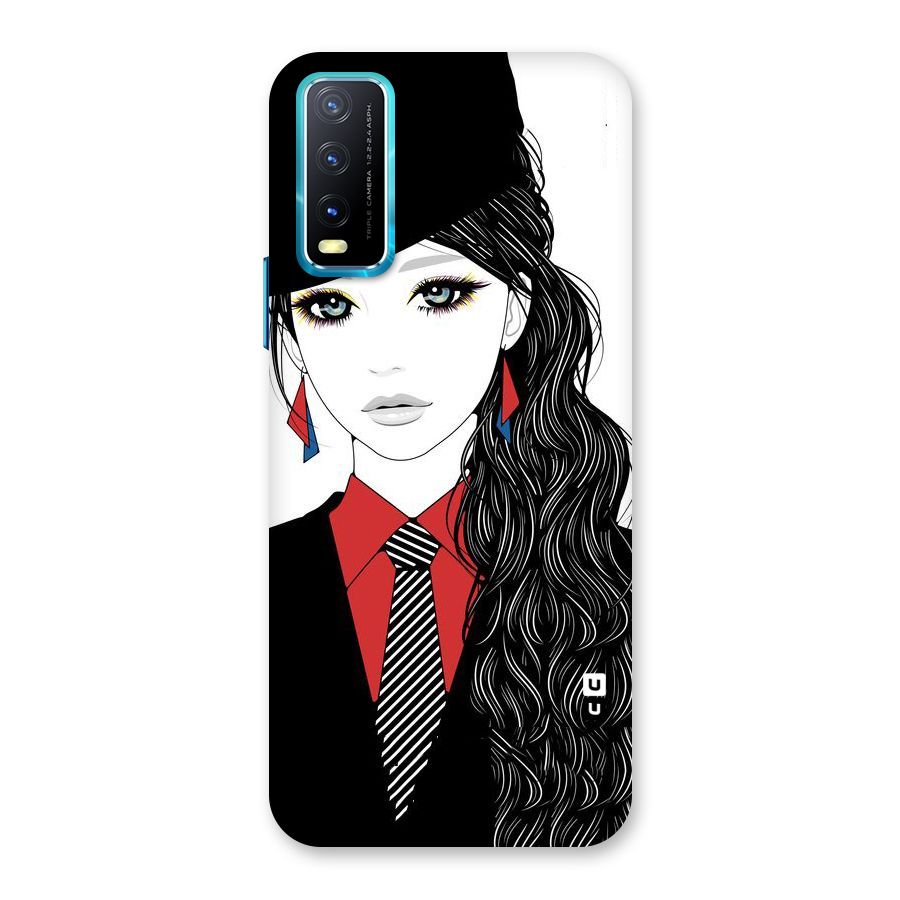 Girl Tie Back Case for Vivo Y20A
