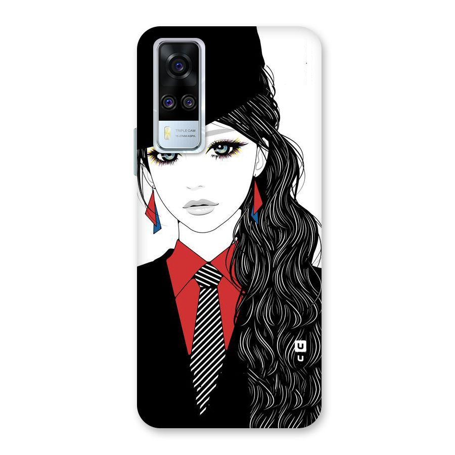 Girl Tie Back Case for Vivo Y31