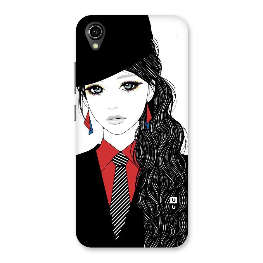 Girl Tie Back Case for Vivo Y90