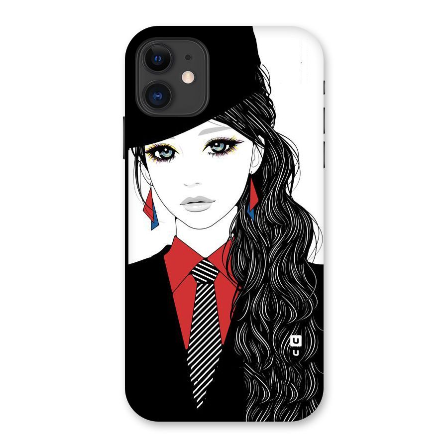 Girl Tie Back Case for iPhone 11