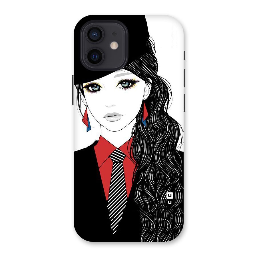 Girl Tie Back Case for iPhone 12