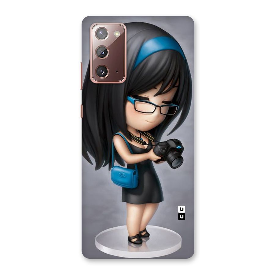 Girl With Camera Back Case for Galaxy Note 20