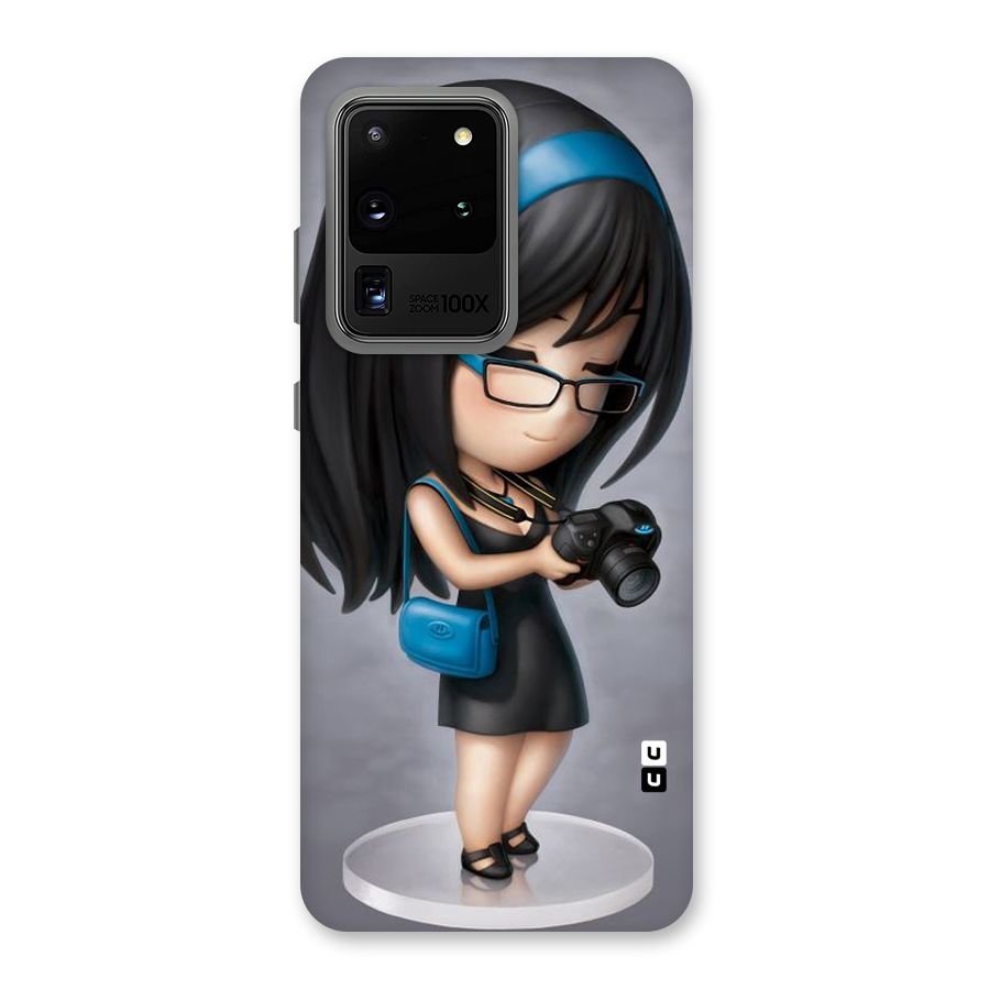 Girl With Camera Back Case for Galaxy S20 Ultra