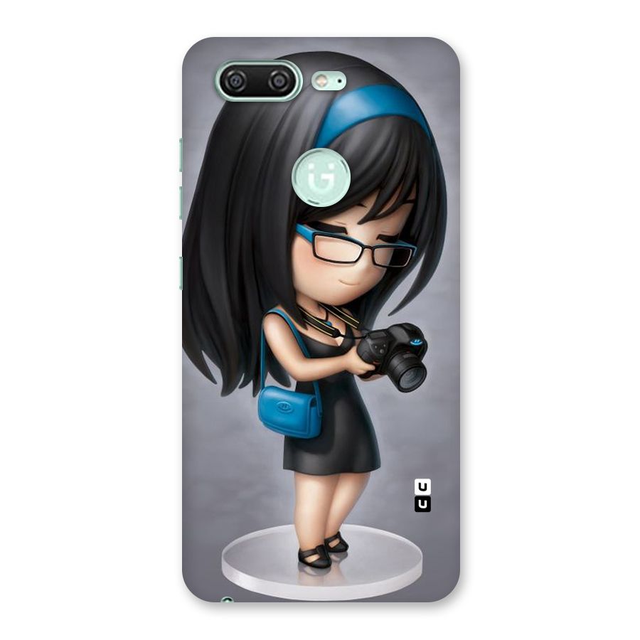 Girl With Camera Back Case for Gionee S10