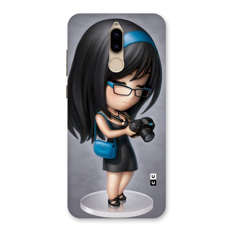 Girl With Camera Back Case for Honor 9i