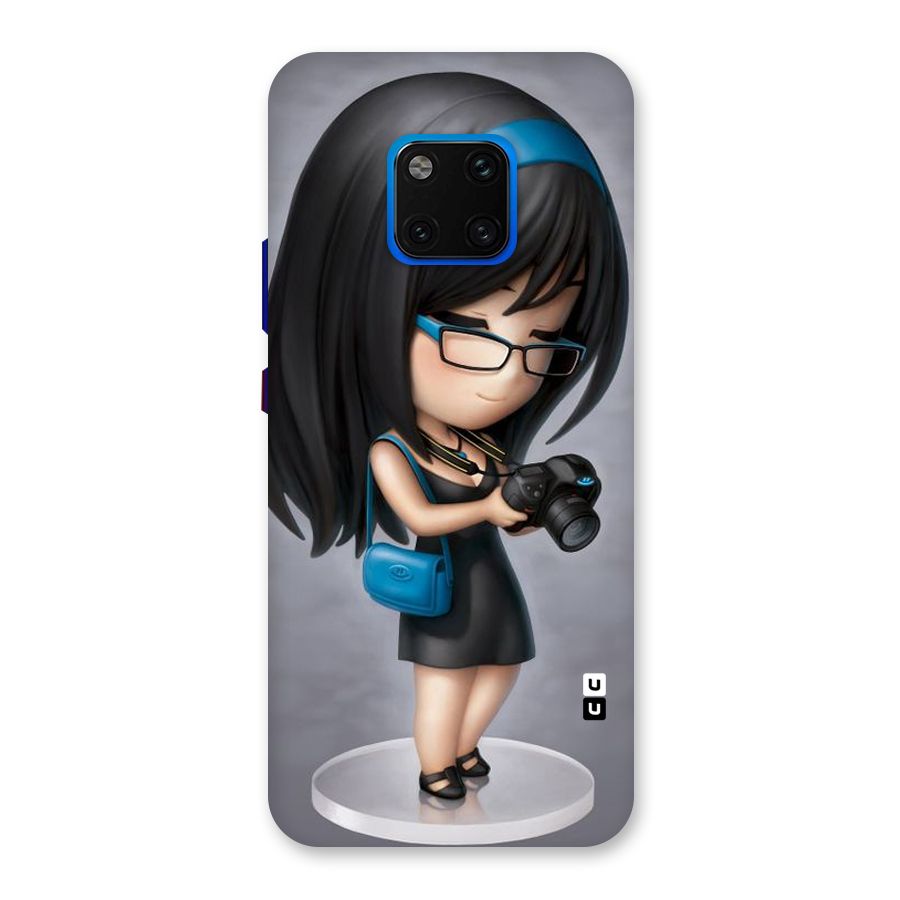 Girl With Camera Back Case for Huawei Mate 20 Pro