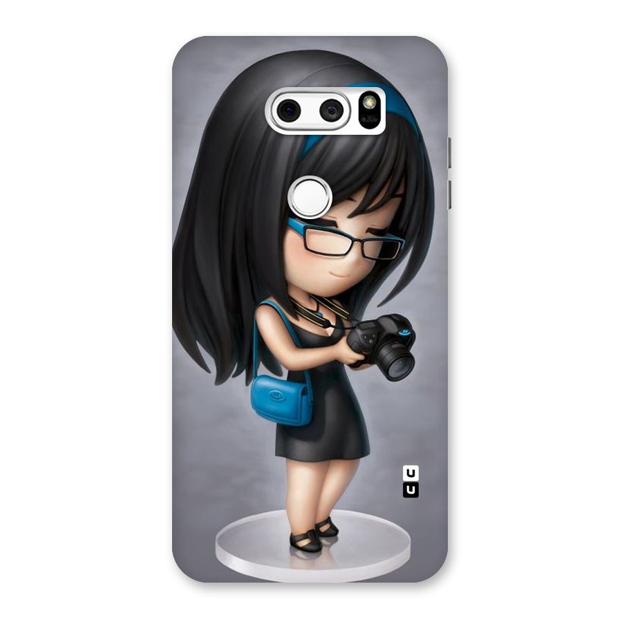 Girl With Camera Back Case for LG V30