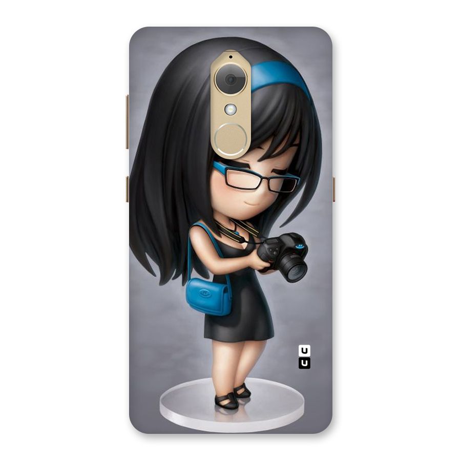 Girl With Camera Back Case for Lenovo K8