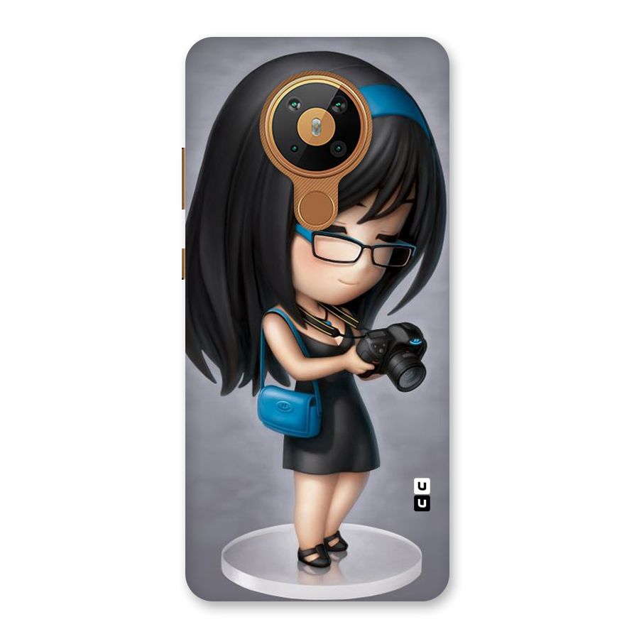 Girl With Camera Back Case for Nokia 5.3