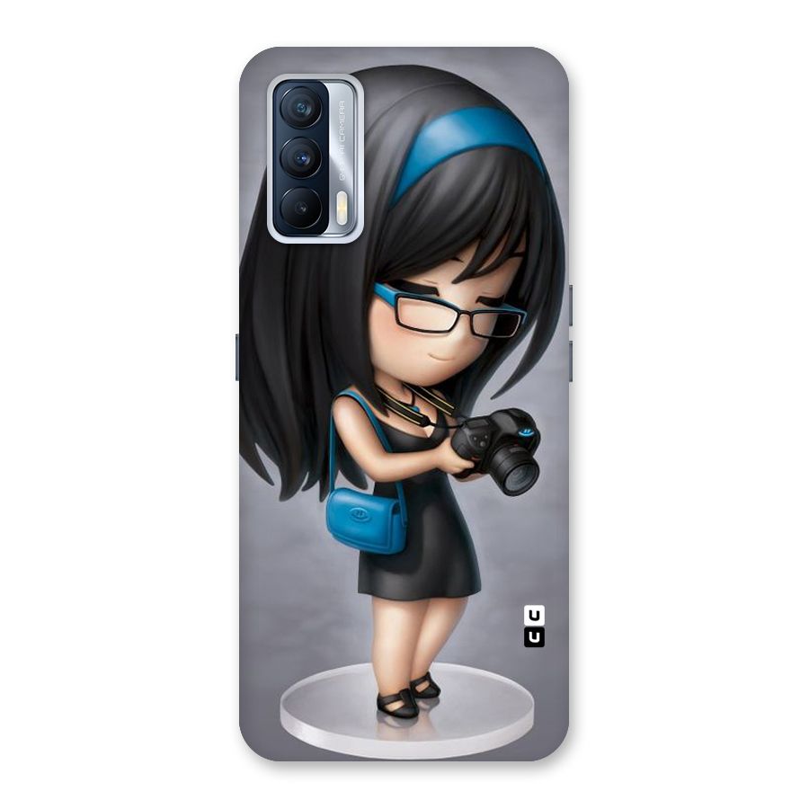 Girl With Camera Back Case for Realme X7