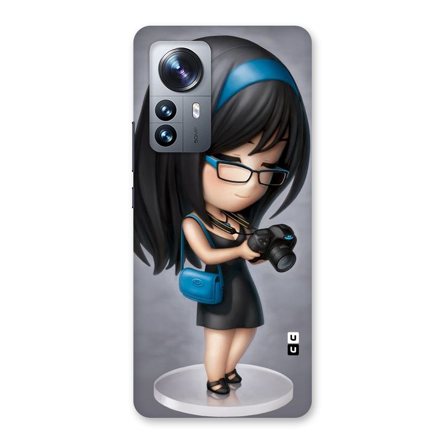 Girl With Camera Back Case for Xiaomi 12 Pro