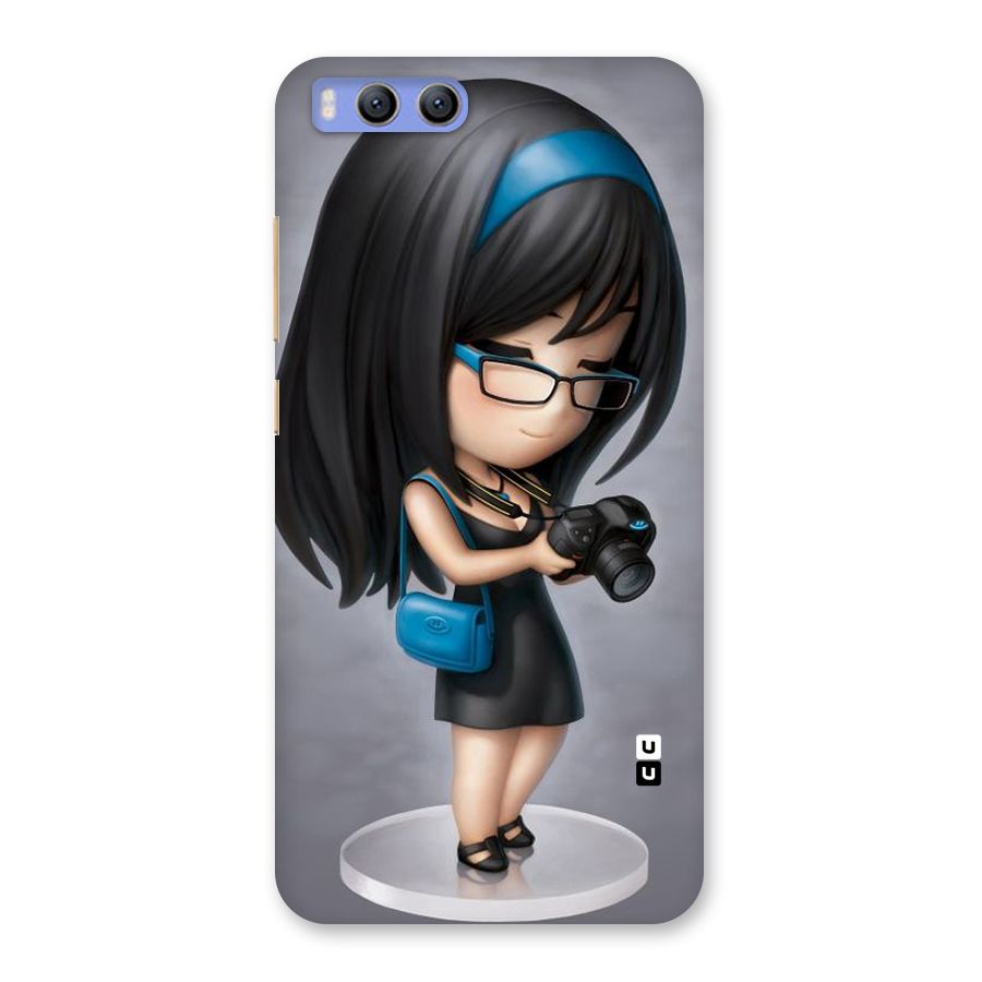 Girl With Camera Back Case for Xiaomi Mi 6