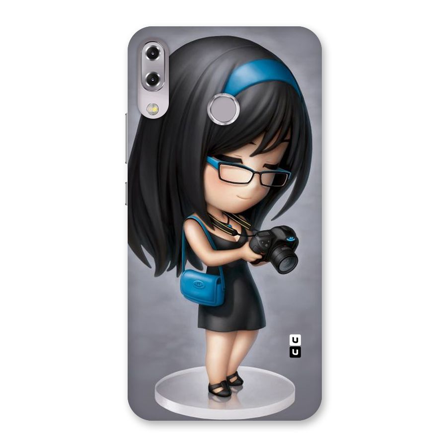 Girl With Camera Back Case for Zenfone 5Z