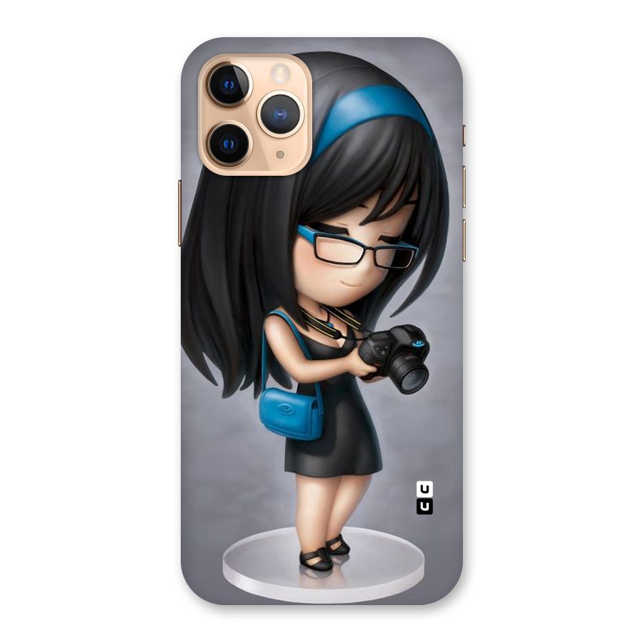 Girl With Camera Back Case for iPhone 11 Pro