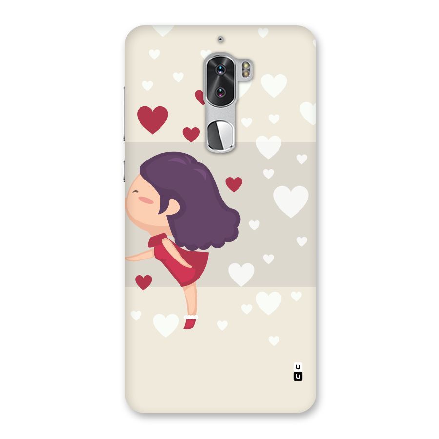 Girl in Love Back Case for Coolpad Cool 1