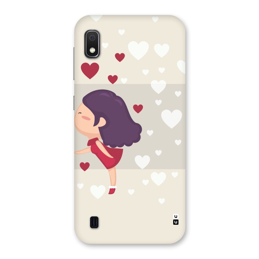 Girl in Love Back Case for Galaxy A10