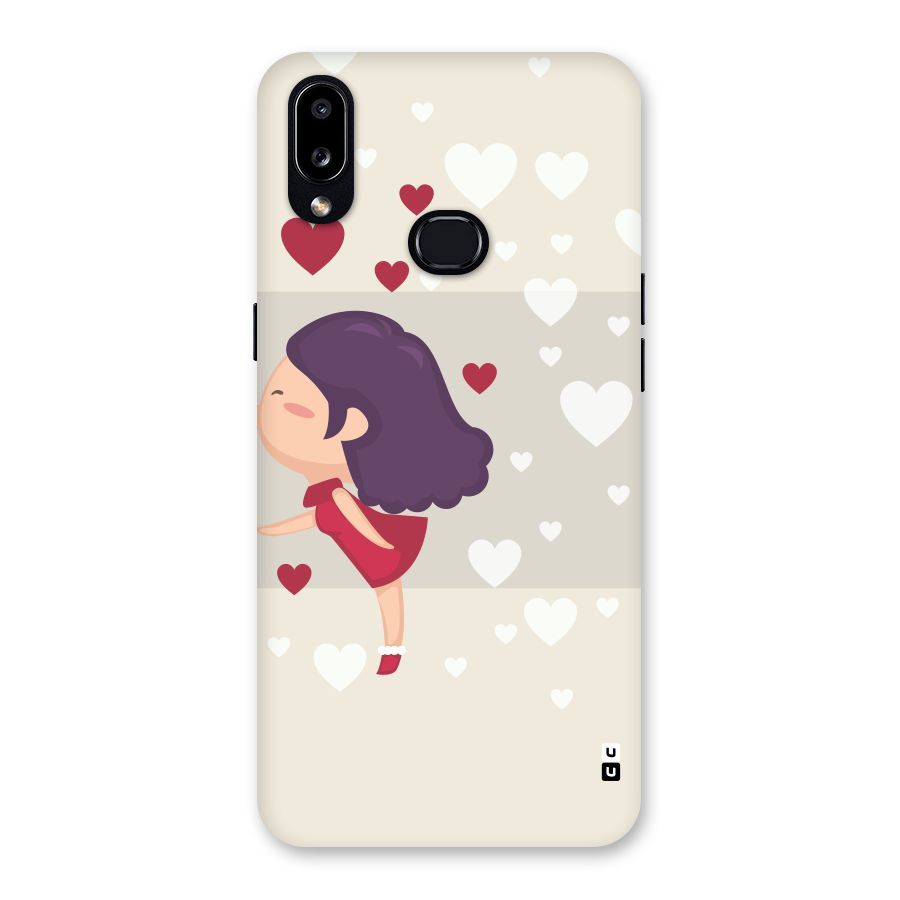 Girl in Love Back Case for Galaxy A10s