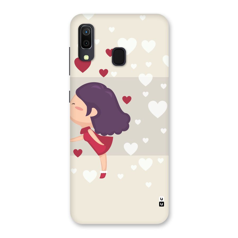 Girl in Love Back Case for Galaxy A30