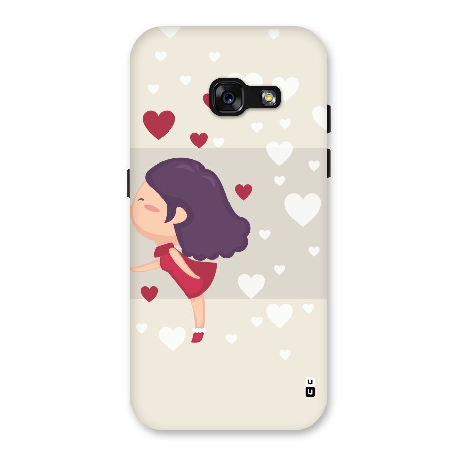 Girl in Love Back Case for Galaxy A3 (2017)