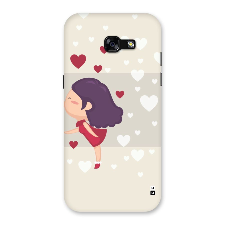 Girl in Love Back Case for Galaxy A5 2017