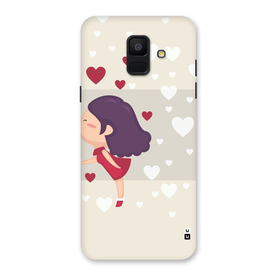 Girl in Love Back Case for Galaxy A6 (2018)