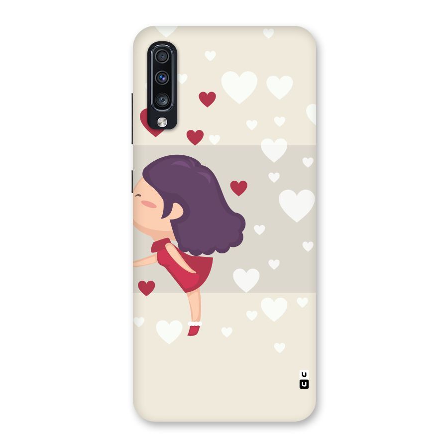 Girl in Love Back Case for Galaxy A70