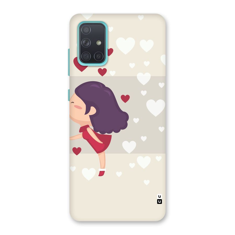 Girl in Love Back Case for Galaxy A71